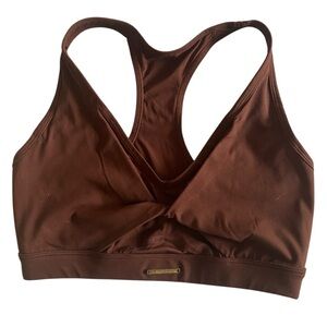 Gymshark Chocolate Brown Whitney Simmons Sports Bra